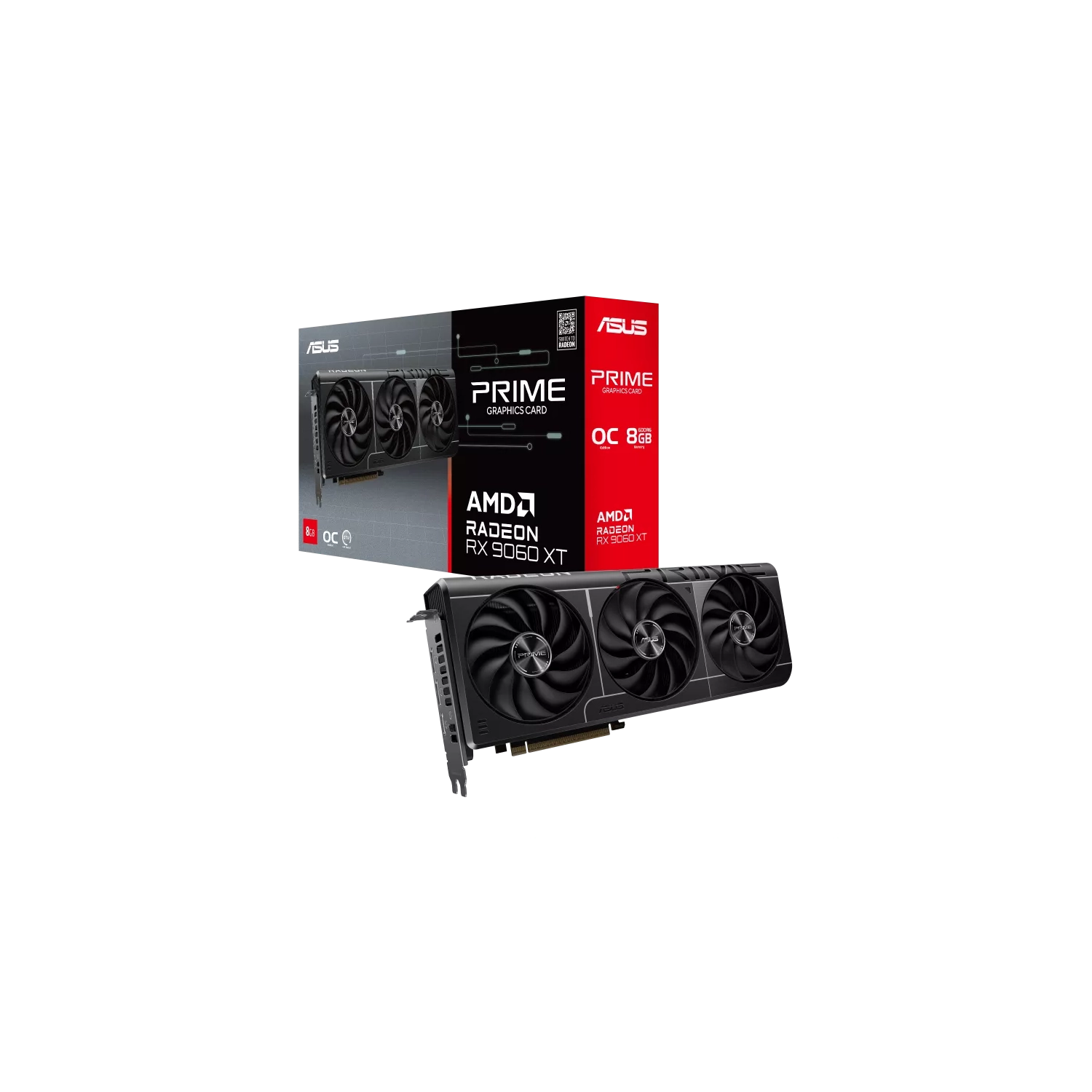 [ASUPDV90YV0MI0M] Placa De Video Asus Amd Radeon Prime Rx9060Xt O8Gb Gddr6