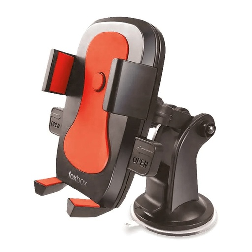 [64397] Soporte Celular P Auto Foxbox Bracket Cn Sopapa Rojo