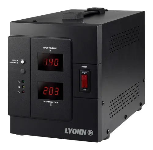 [57165] Estabilizador De Tension 1200 Watt Lyonn Tca-1200Nv