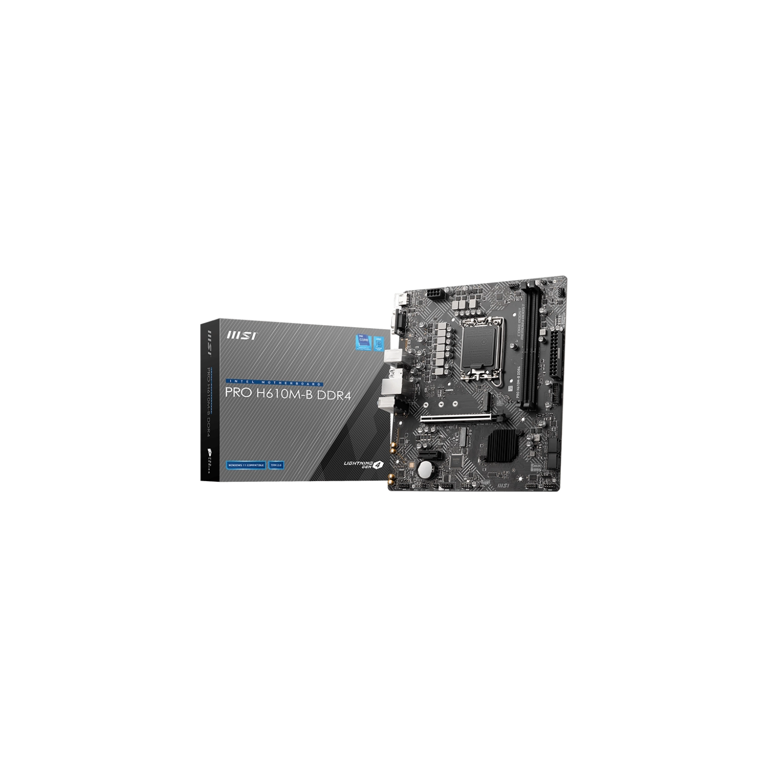 [MSIMOTH610-BD4] Motherboard Msi Pro H610M-B Lga 1700 Ddr4