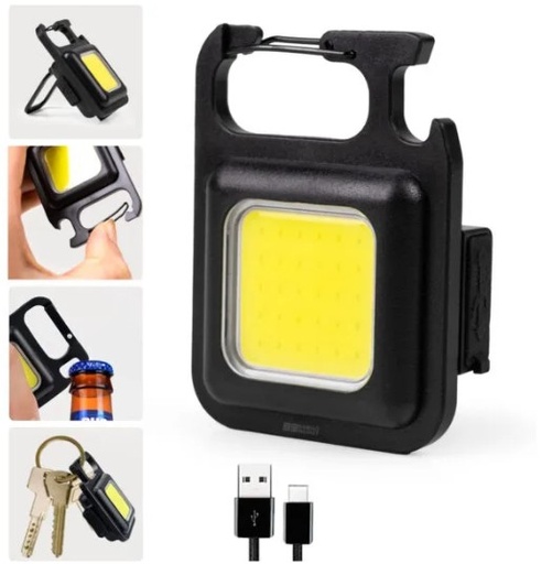 [112738] Mini Linterna Llavero Recargable Led Fcl-5