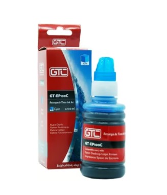 [112778] Gtc Tinta Brother 5001 Sistema Continuo Cyan 100Ml