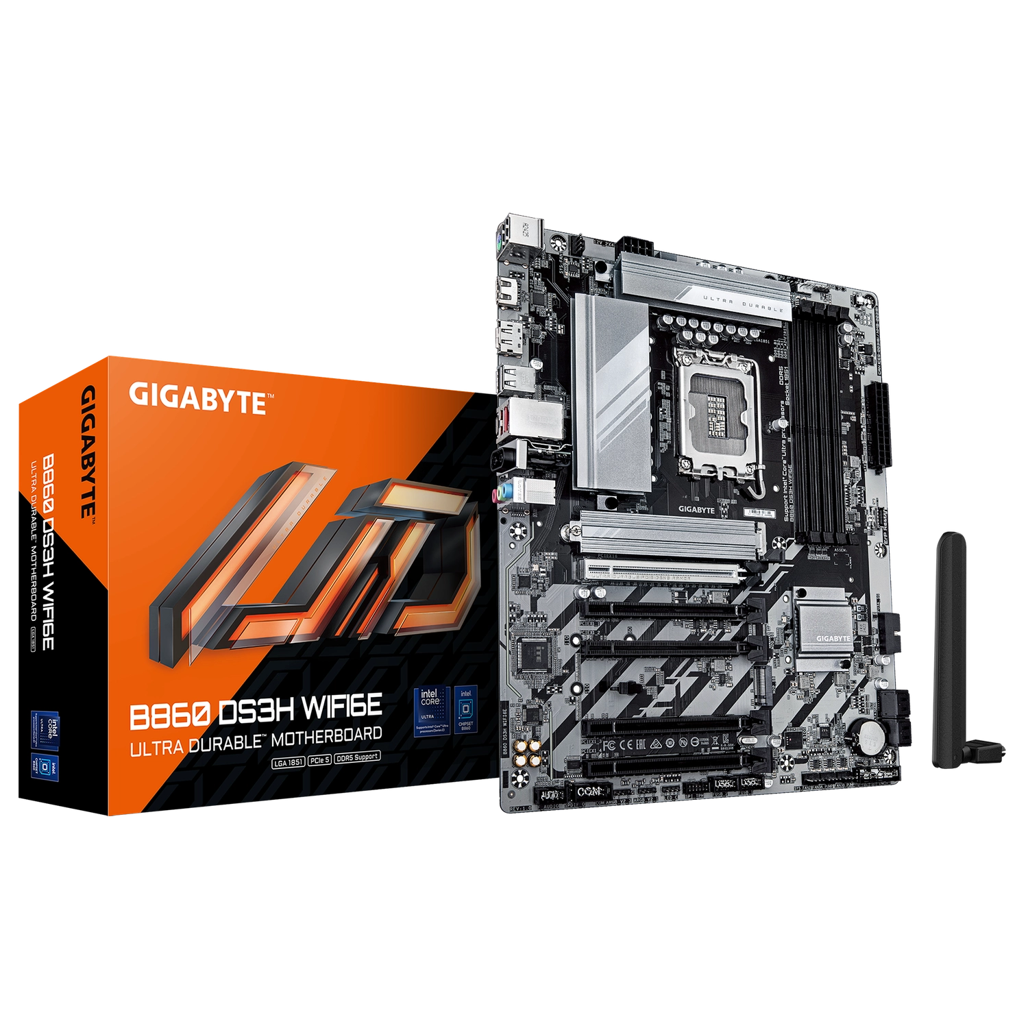 [GIGMOTB860DS3HW] Motherboard Gigabyte B860 Ds3H Wifi6E Lga1851 Ddr5