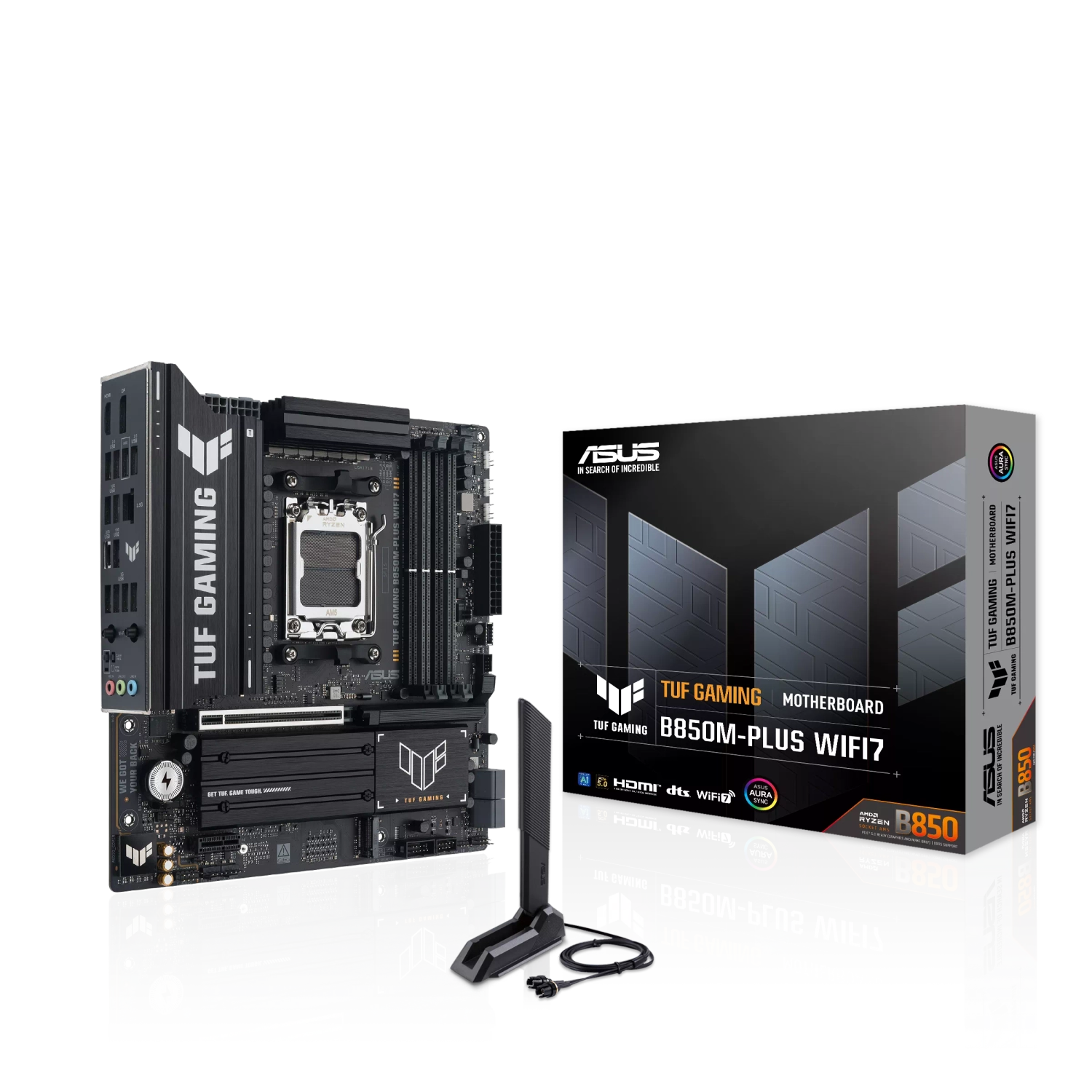 [112892] Motherboard Asus Tuf Gaming B850M-Plus Wifi7 Am5 Ddr5