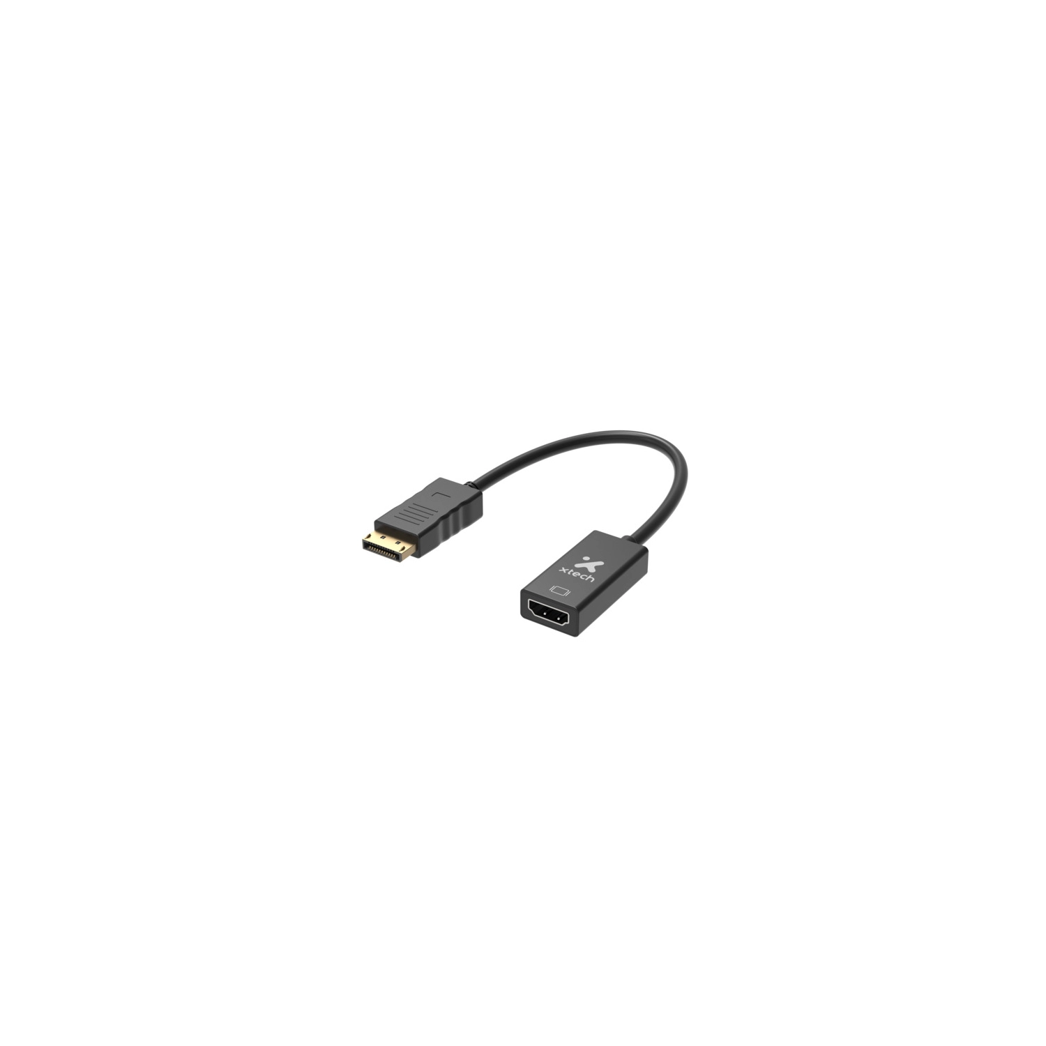 [112957] Adaptador Xtech, Displayport Macho A Hdmi Hembra ,