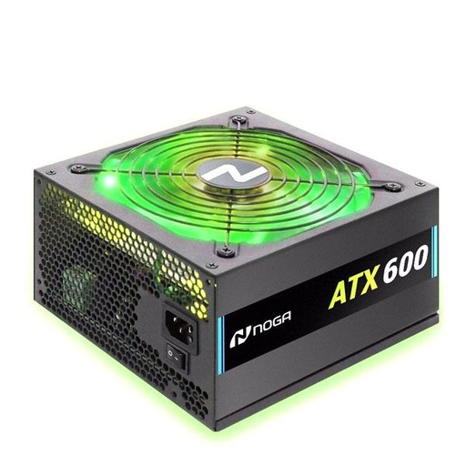 [113010] Fuente Atx 600 Watt Noganet Rgb