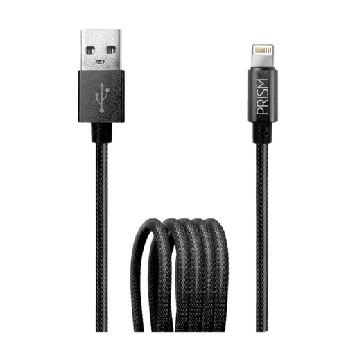 [113042] Cable Foxbox Usb Prism Usb A Lightning Negro 125Cm