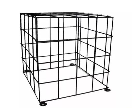 [7433] Jaula Reja Cctv 20X20 Cm - Proteccion Para Camaras De Seguridad Domo Bullet